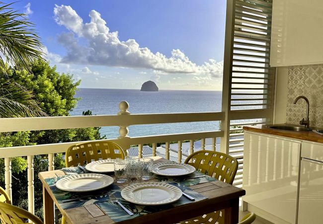 Studio in Le Diamant - Jungle Diamond, studio, piscine, vue mer, Studio in Le Diamant - Jungle Diamond, studio, piscine, vue mer,
