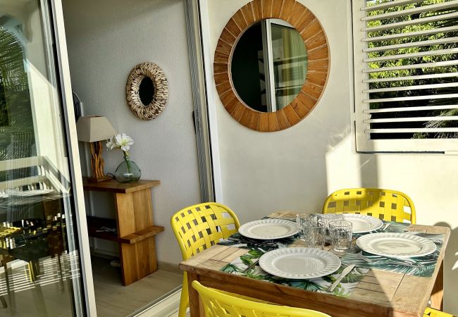 Studio in Le Diamant - Jungle Diamond, studio, piscine, vue mer, Studio in Le Diamant - Jungle Diamond, studio, piscine, vue mer,