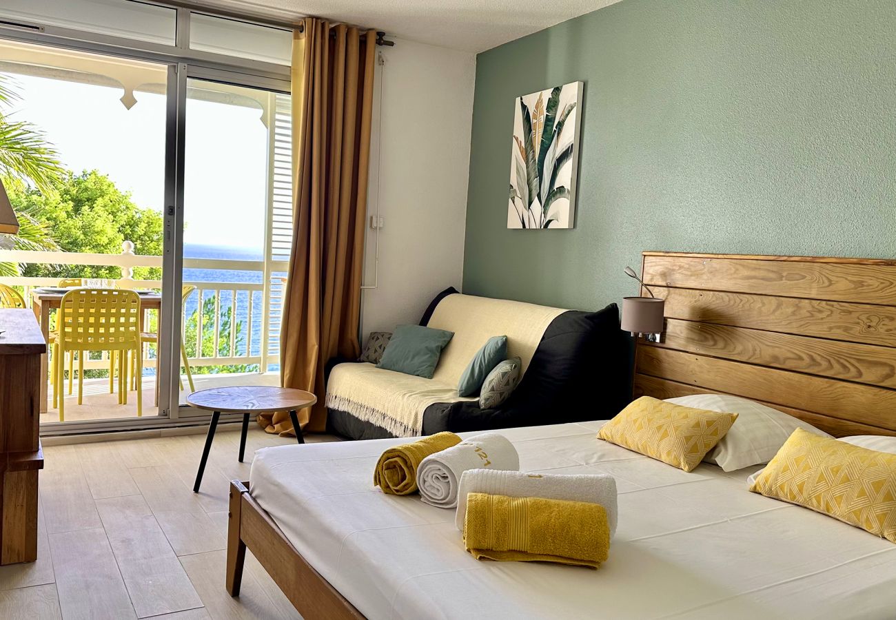 Studio in Le Diamant - Jungle Diamond, studio, piscine, vue mer,