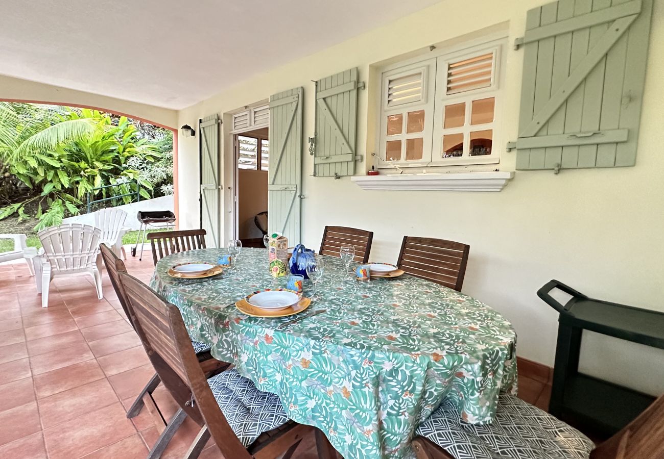 Villa in Les Trois-Ilets - La Pagerie, bas de Villa, 4 pers, piscine