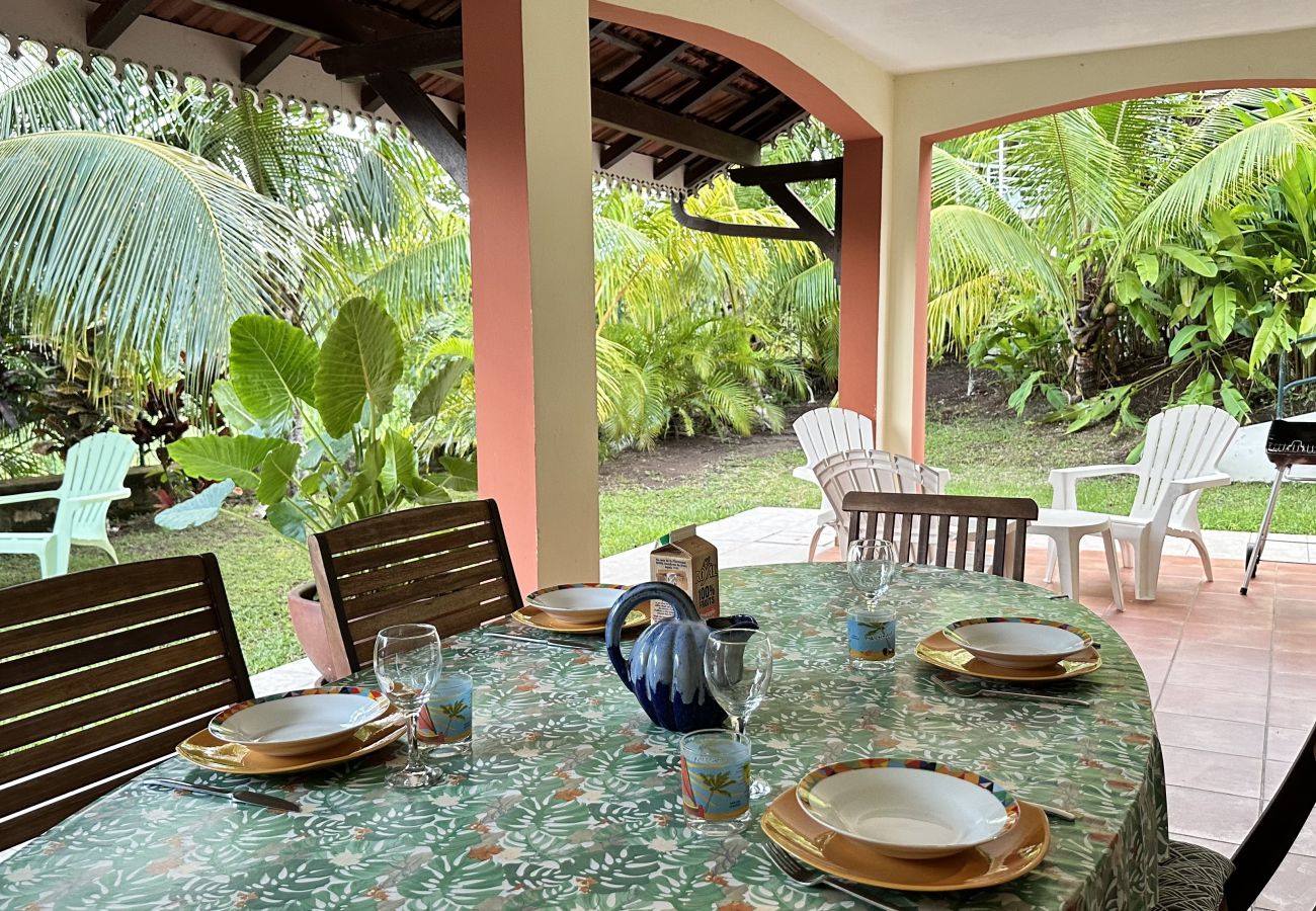 Villa in Les Trois-Ilets - La Pagerie, bas de Villa, 4 pers, piscine