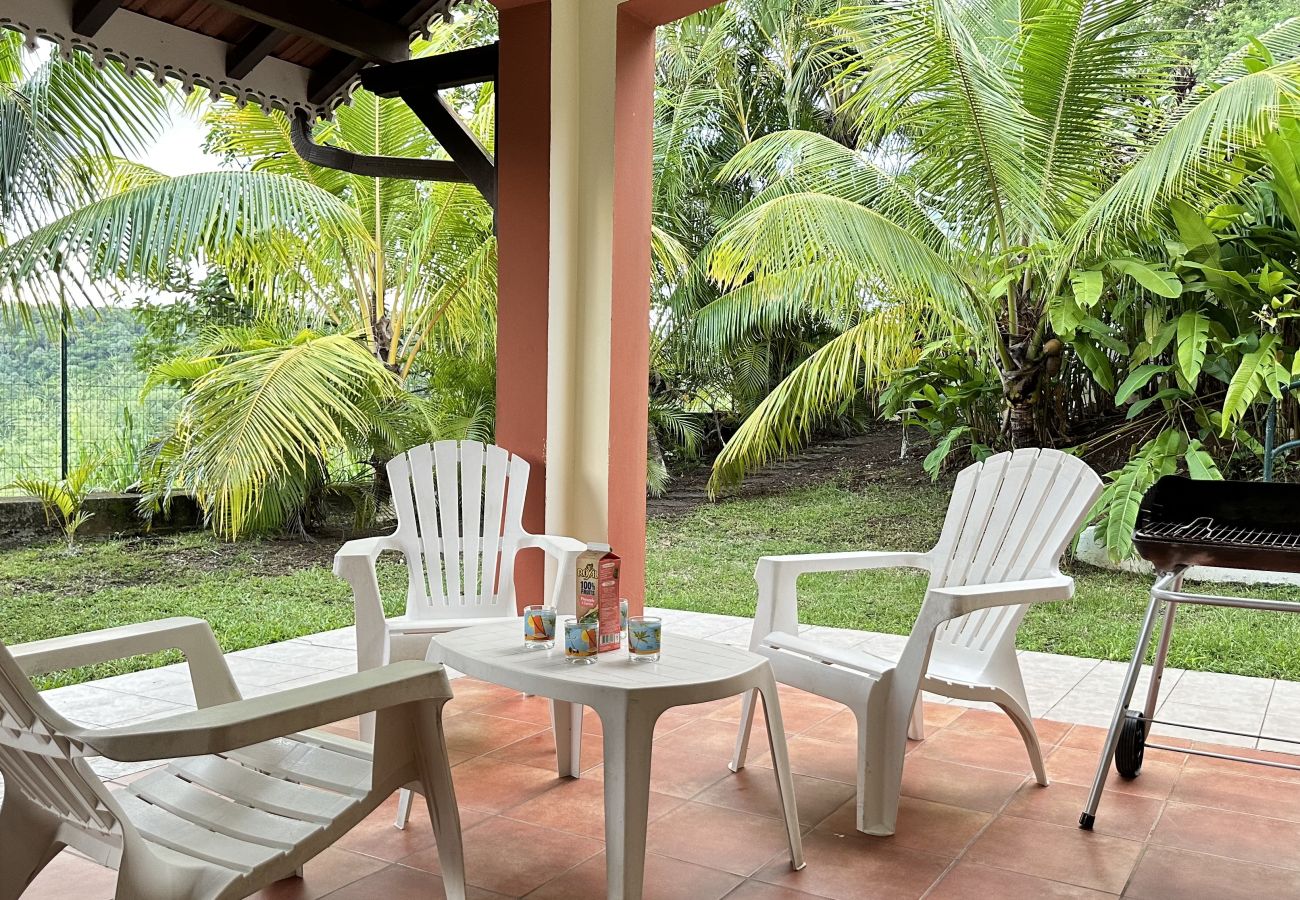 Villa in Les Trois-Ilets - La Pagerie, bas de Villa, 4 pers, piscine