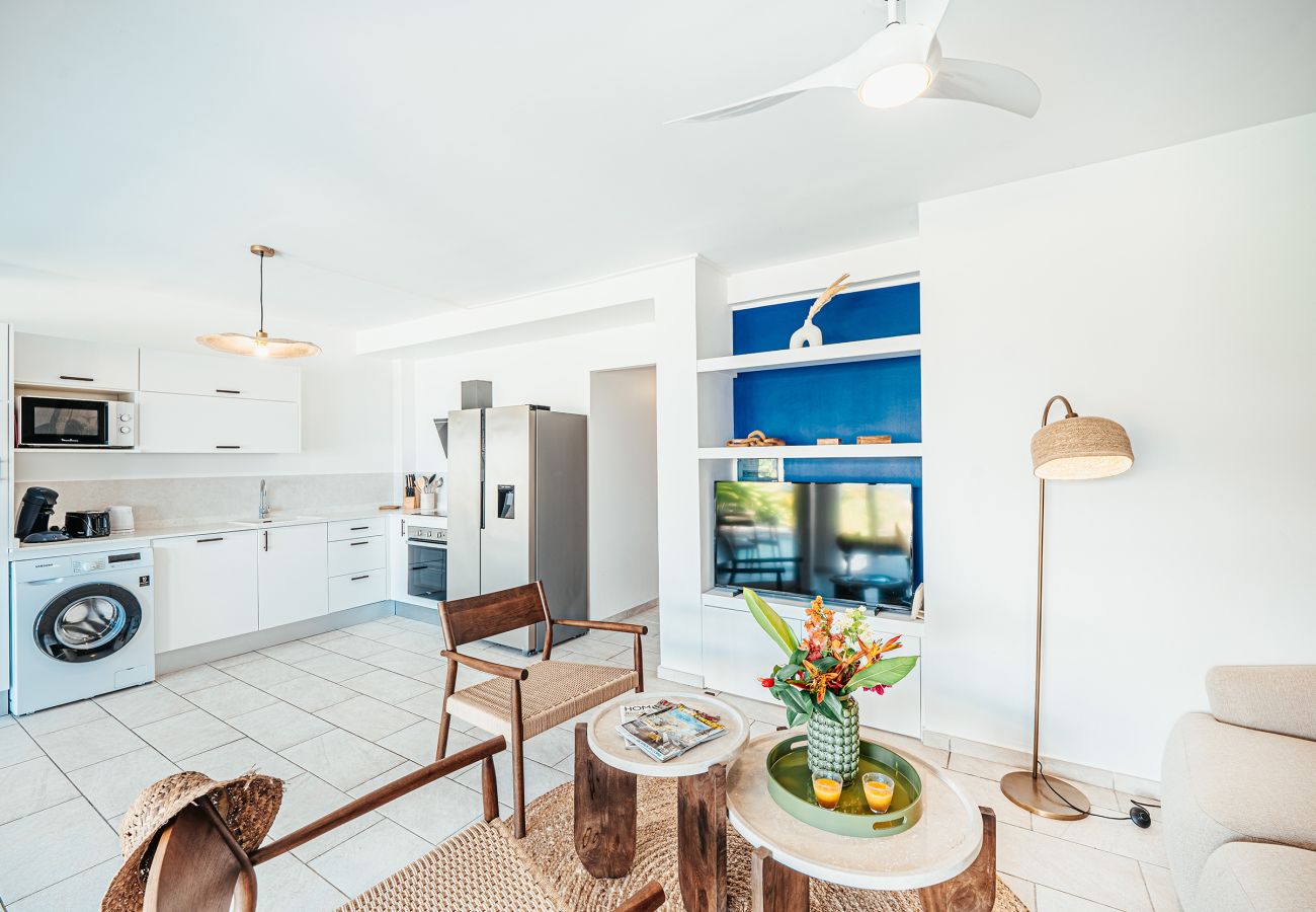 Apartment in Les Trois-Ilets - Les Bougainvilliers, 4 pers piscine vue mer