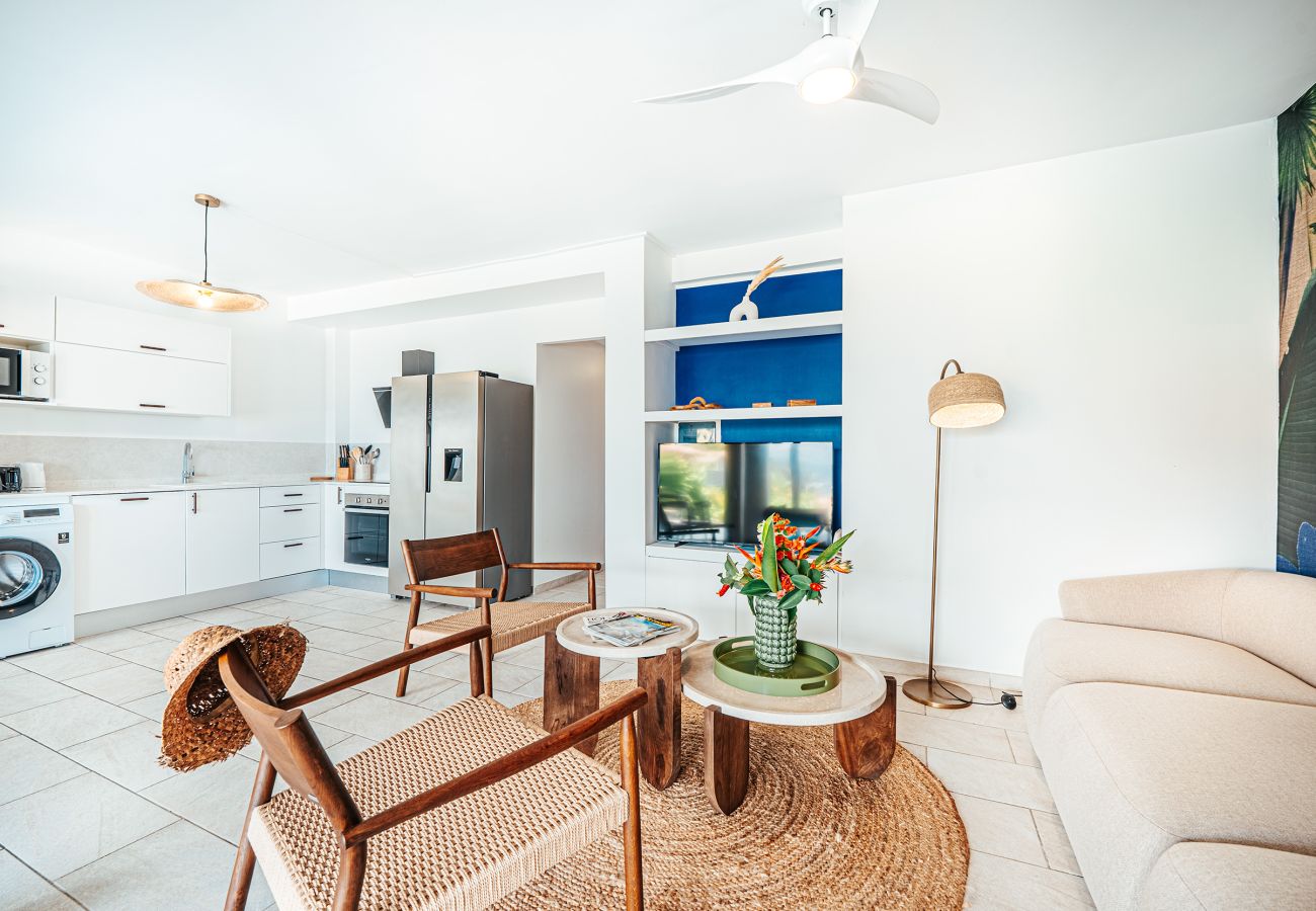 Apartment in Les Trois-Ilets - Les Bougainvilliers, 4 pers piscine vue mer