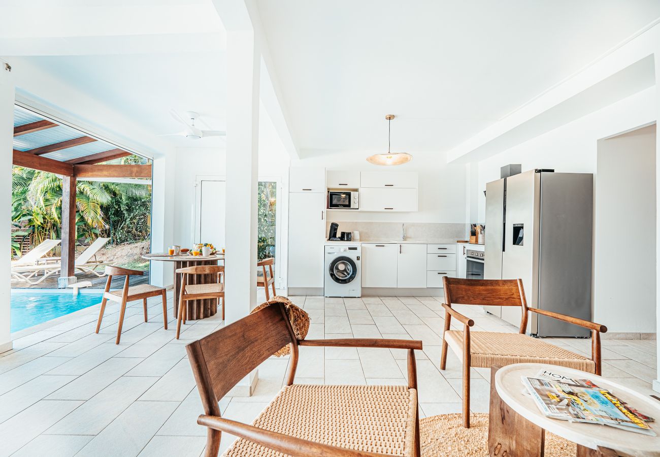 Apartment in Les Trois-Ilets - Les Bougainvilliers, 4 pers piscine vue mer