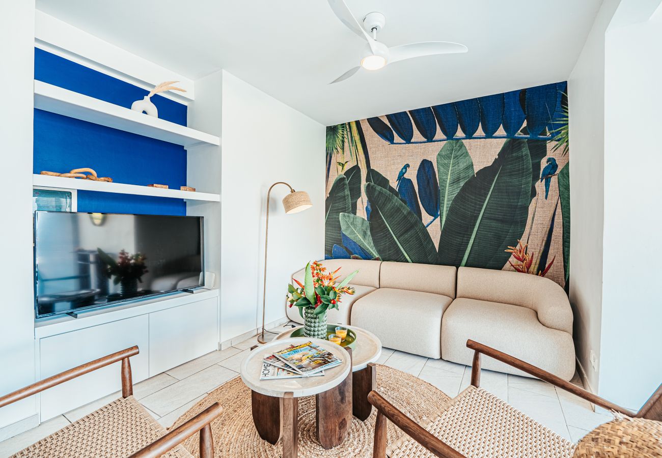 Apartment in Les Trois-Ilets - Les Bougainvilliers, 4 pers piscine vue mer