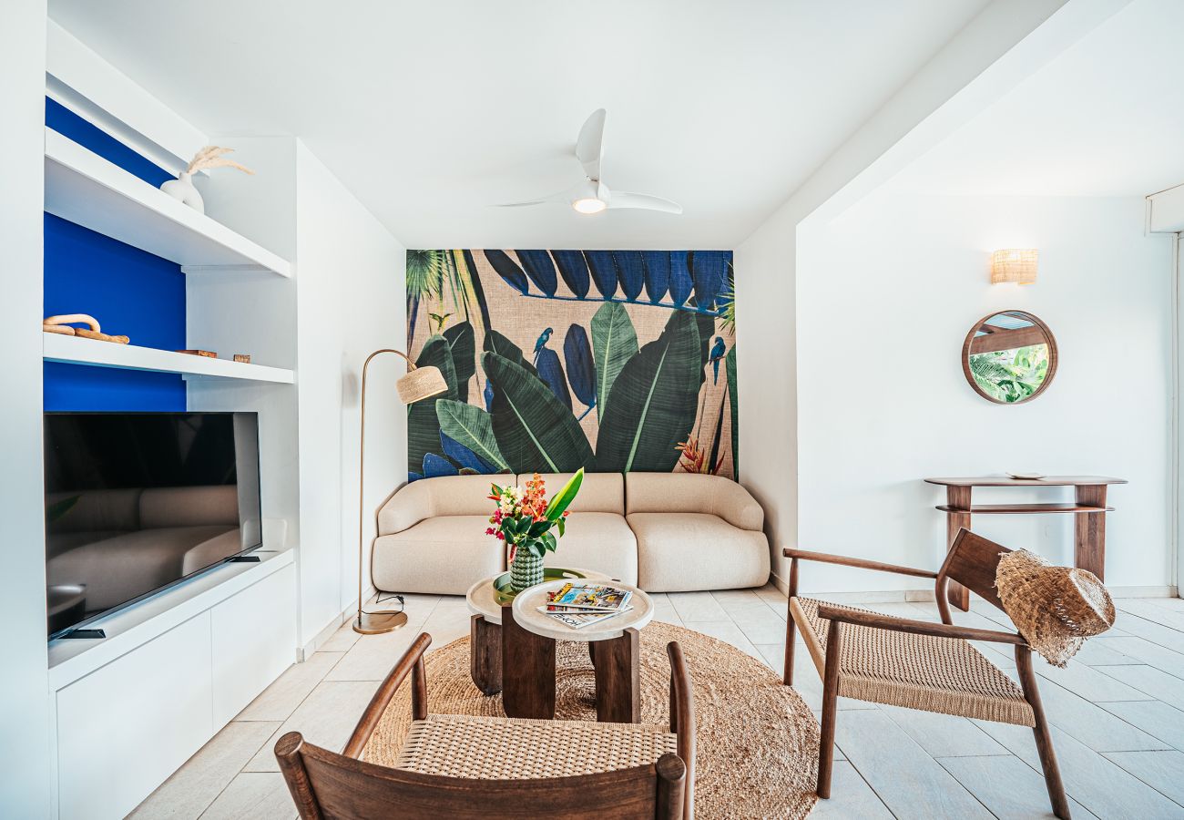 Apartment in Les Trois-Ilets - Les Bougainvilliers, 4 pers piscine vue mer