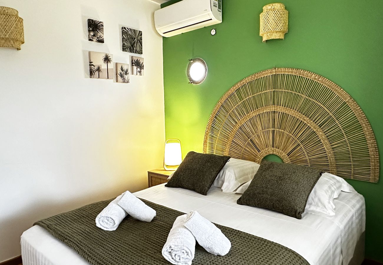 Apartment in Les Trois-Ilets - Pren Plési, 4 pers, rénové, calme, vue mer