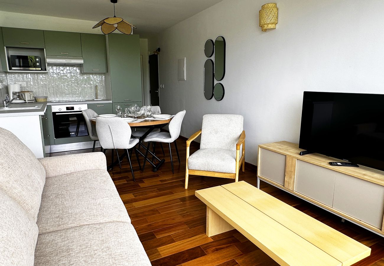 Apartment in Les Trois-Ilets - Pren Plési, 4 pers, rénové, calme, vue mer