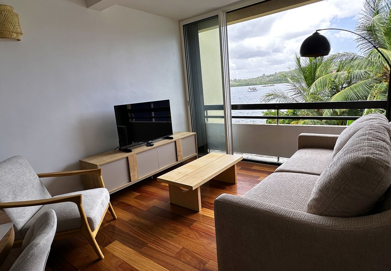 Apartment in Les Trois-Ilets - Pren Plési, 4 pers, rénové, calme, vue mer
