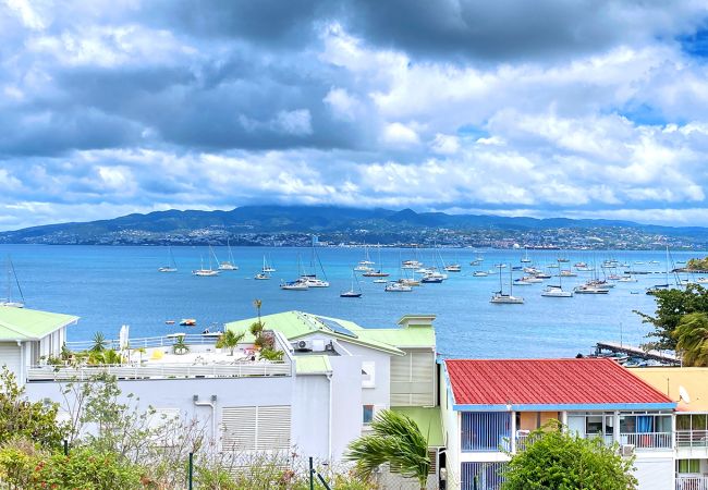 Appartement à Les Trois-Ilets - Atlantis, 4 pers, superbe vue mer, plage