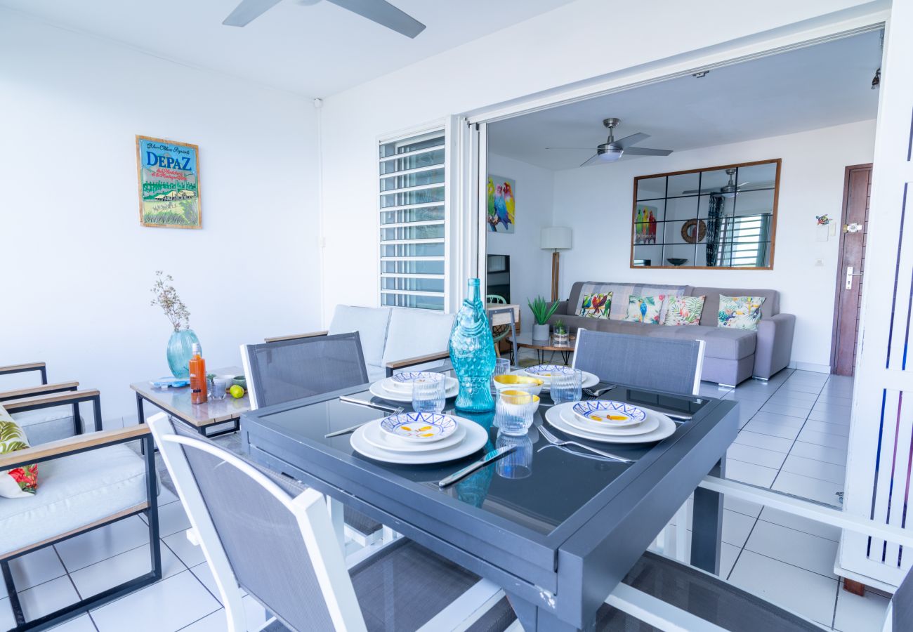 Appartement à Les Trois-Ilets - Atlantis, 4 pers, superbe vue mer, plage