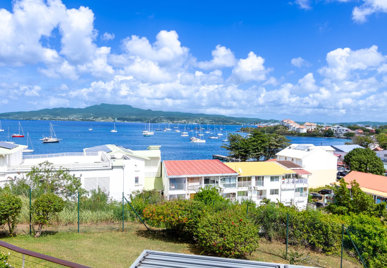 Appartement à Les Trois-Ilets - Atlantis, 4 pers, superbe vue mer, plage