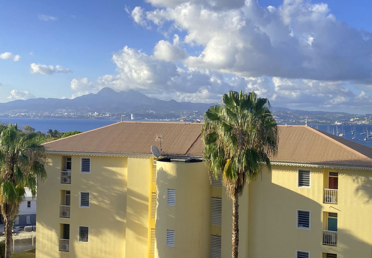 Appartement à Les Trois-Ilets - Les Écrins, 2/3 pers, vue mer, plage