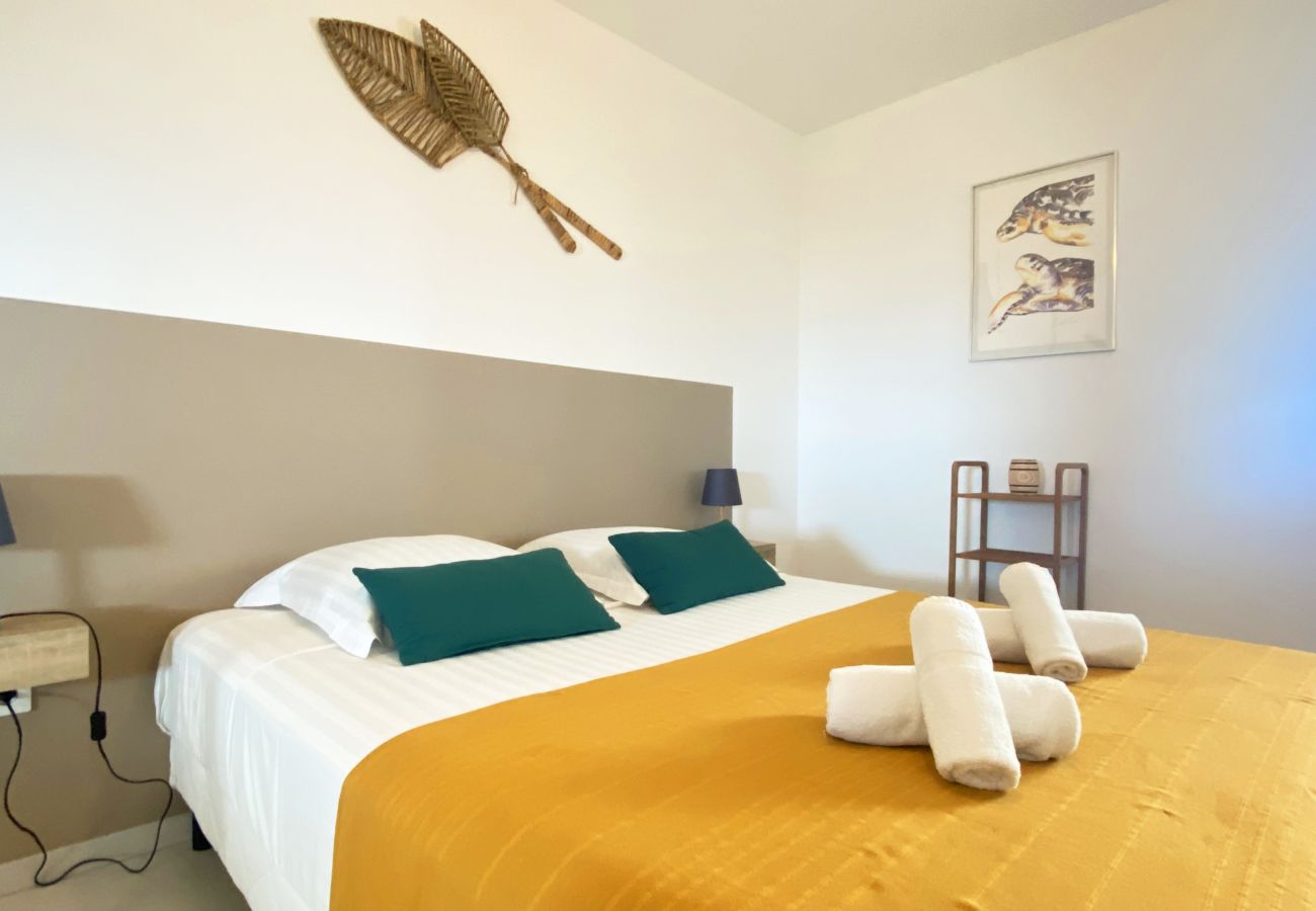 Appartement à Les Trois-Ilets - Le Marmoris, 2 pers, app neuf, vue mer