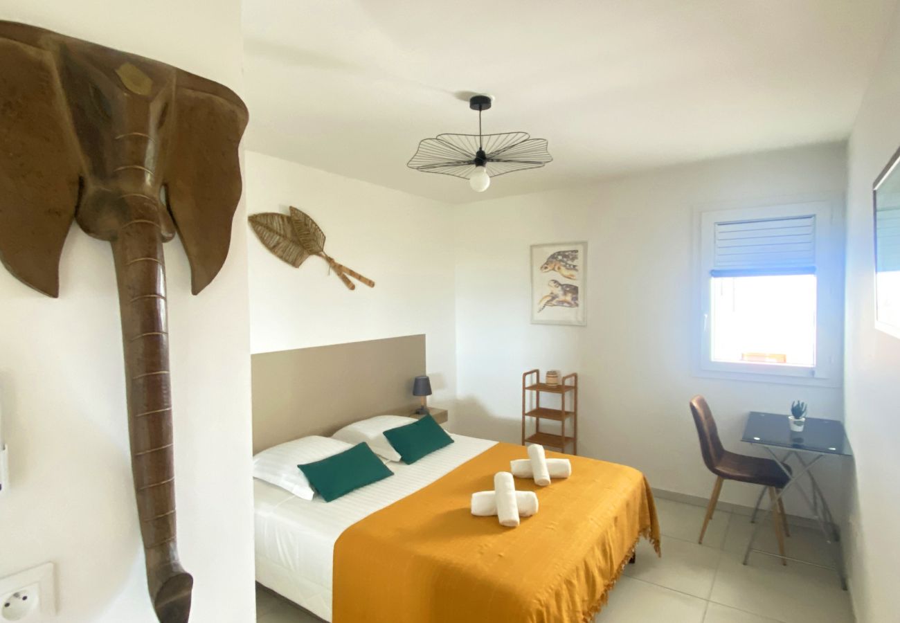 Appartement à Les Trois-Ilets - Le Marmoris, 2 pers, app neuf, vue mer