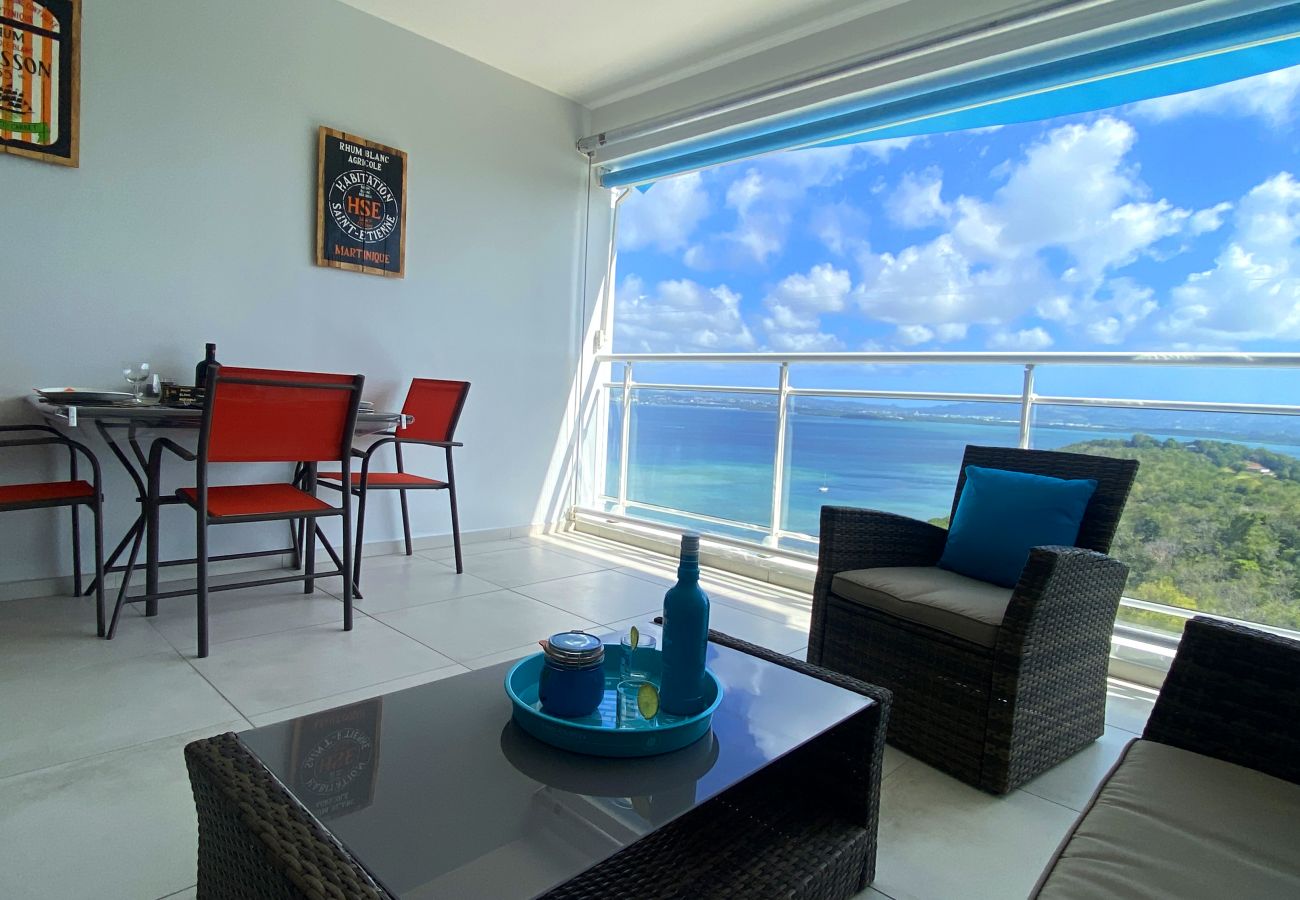Appartement à Les Trois-Ilets - Le Marmoris, 2 pers, app neuf, vue mer