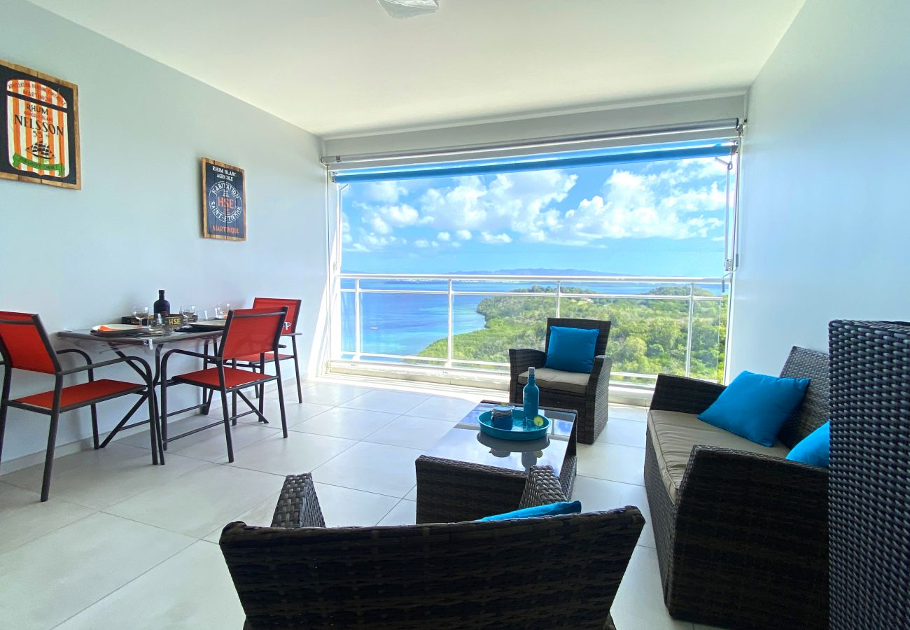 Appartement à Les Trois-Ilets - Le Marmoris, 2 pers, app neuf, vue mer