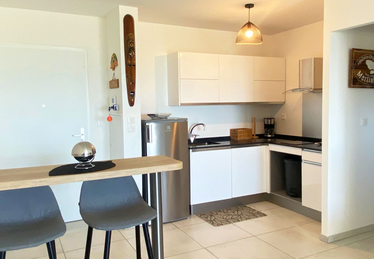 Appartement à Les Trois-Ilets - Le Marmoris, 2 pers, app neuf, vue mer