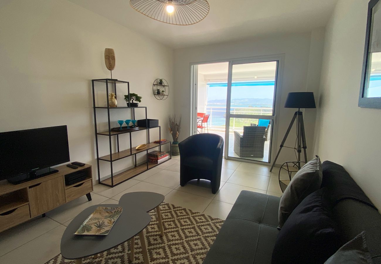Appartement à Les Trois-Ilets - Le Marmoris, 2 pers, app neuf, vue mer