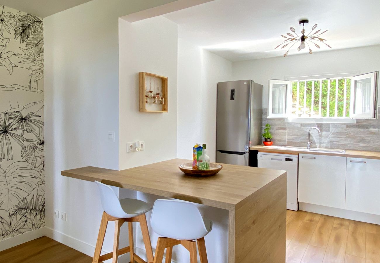 Appartement à Les Trois-Ilets - Soley ka Chofé, 4 pers, standing, vue mer, pla