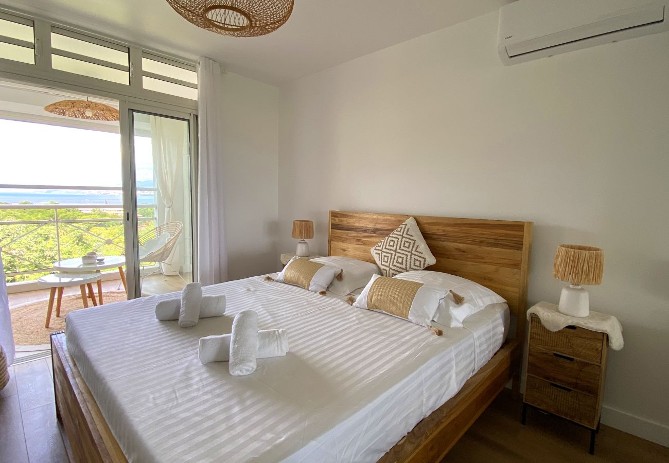 Appartement à Les Trois-Ilets - Soley ka Chofé, 4 pers, standing, vue mer, pla