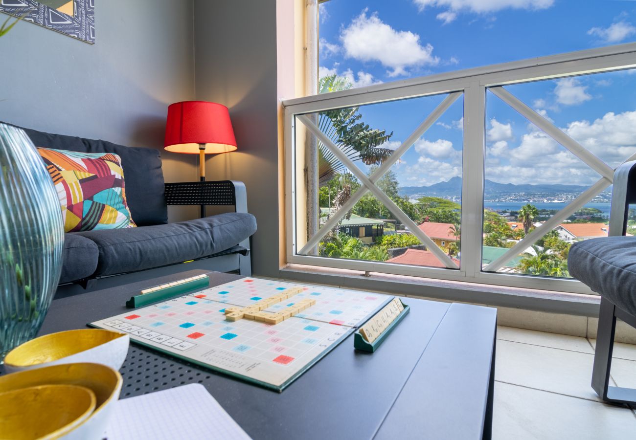 Appartement à Les Trois-Ilets - Kalypsa, 4 pers, standing, vue mer, plage