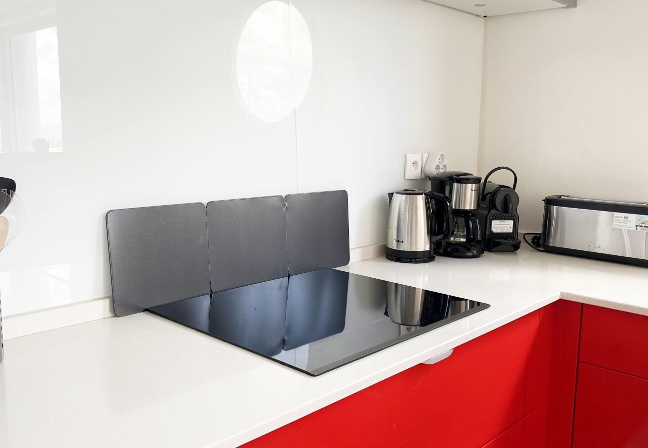 Appartement à Les Trois-Ilets - Ti Bonheur, 4 pers, vue mer, spacieux
