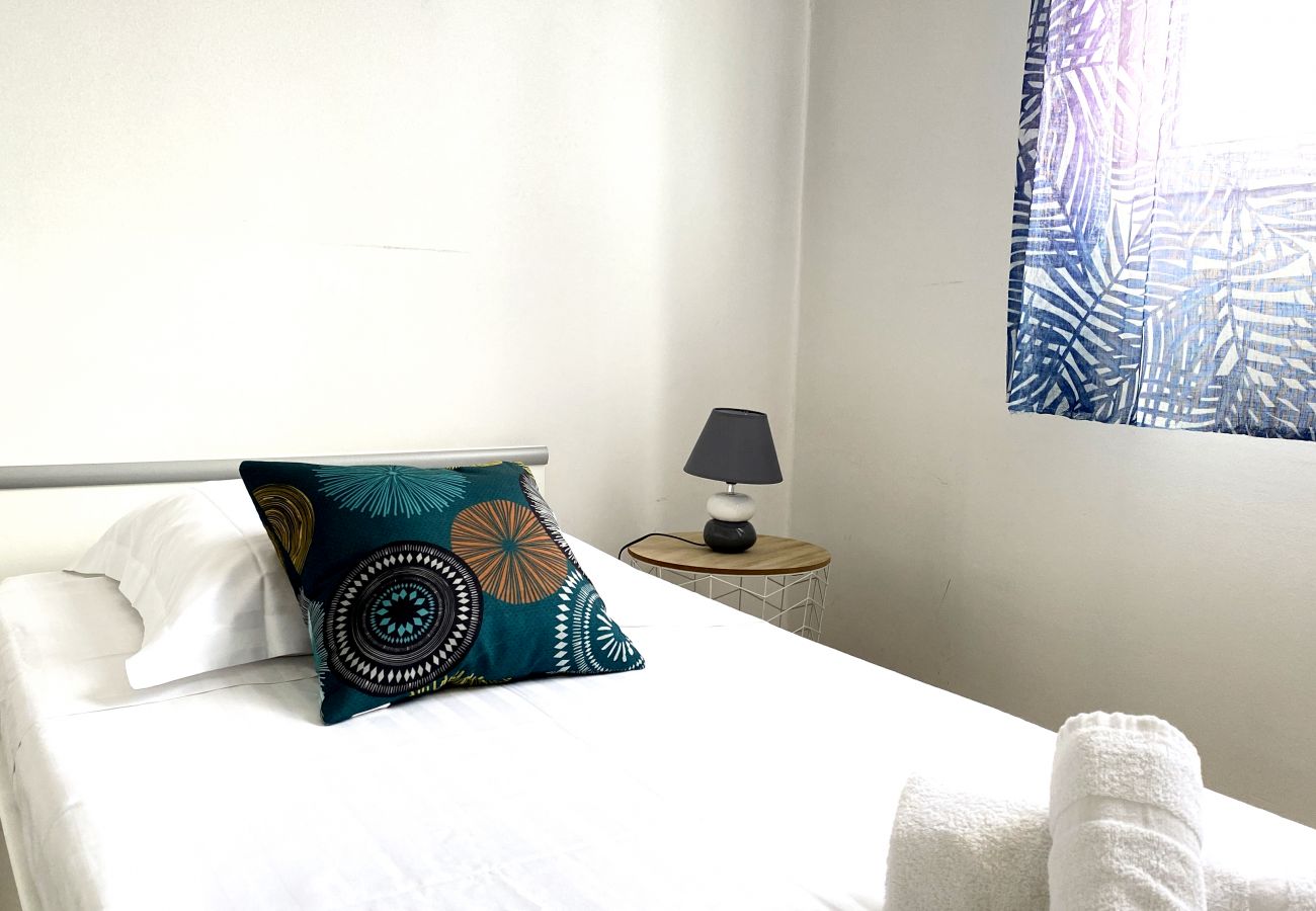 Appartement à Les Trois-Ilets - Ti Bonheur, 4 pers, vue mer, spacieux