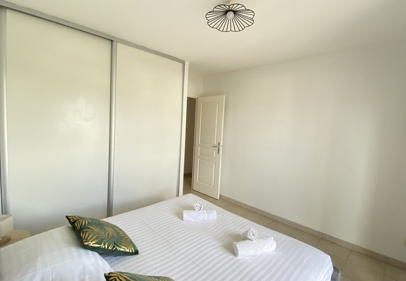 Appartement à Les Trois-Ilets - Ti Bonheur, 4 pers, vue mer, spacieux