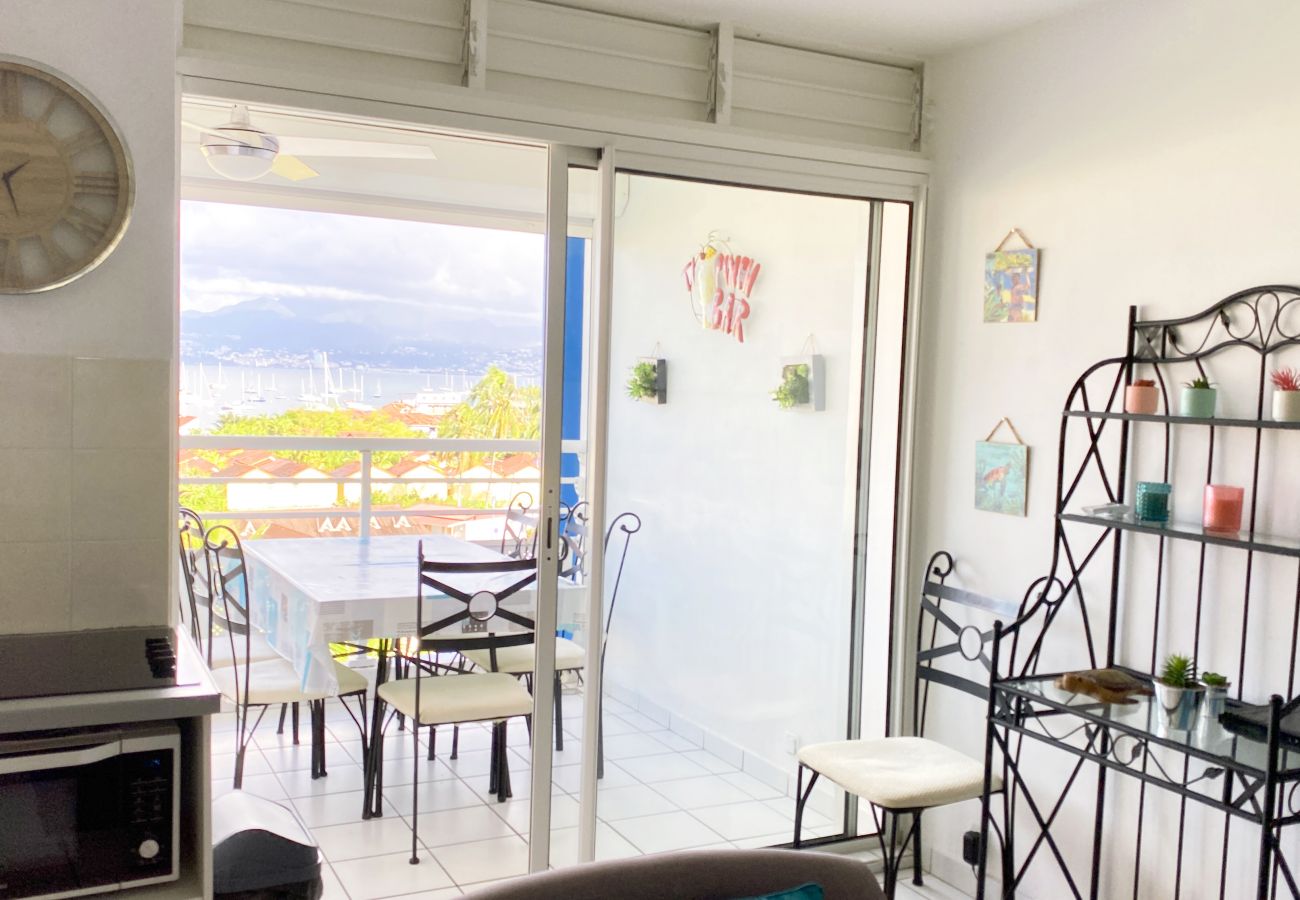 Appartement à Les Trois-Ilets - Altéra, 5 pers, duplex, vue mer, plage