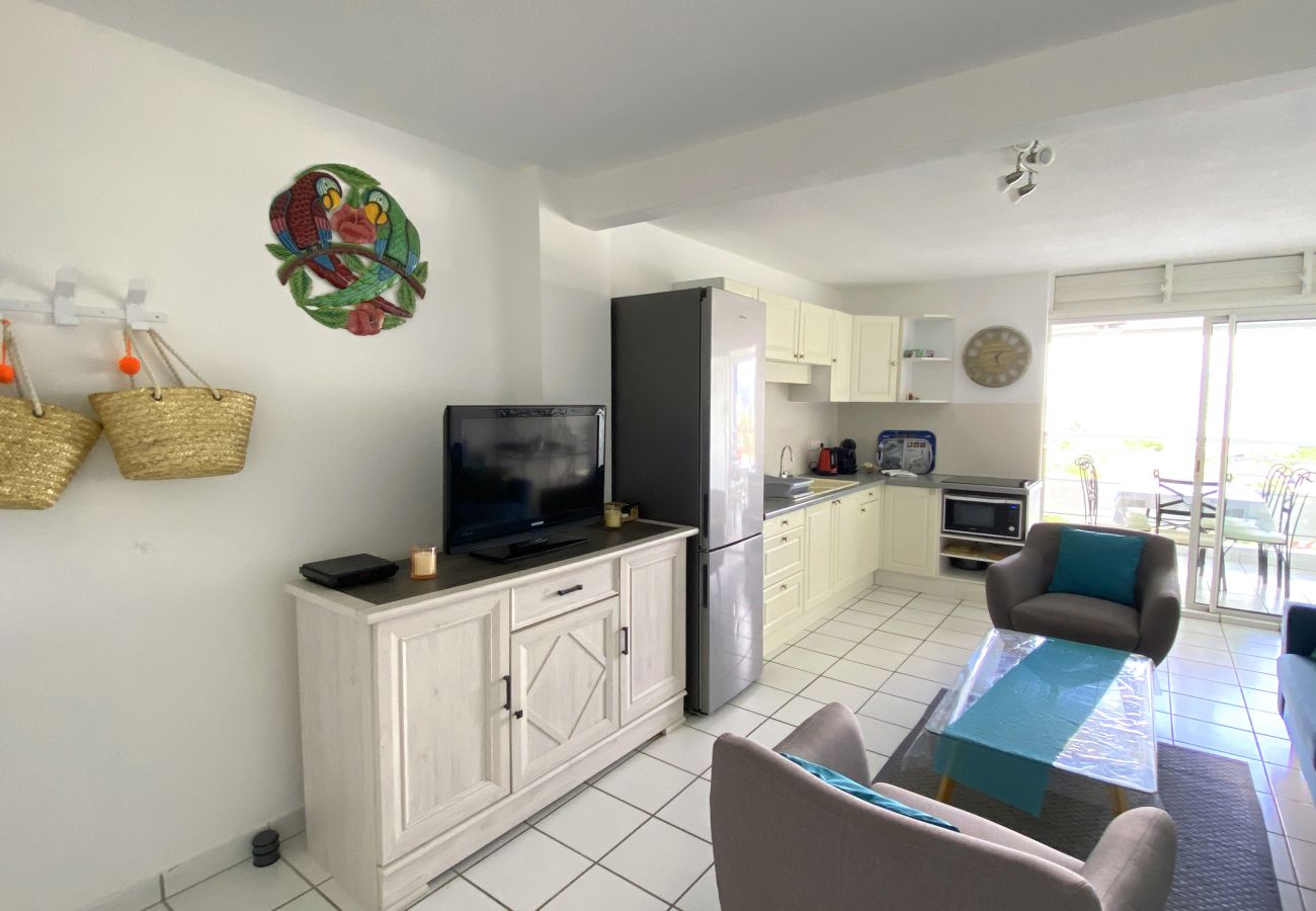 Appartement à Les Trois-Ilets - Altéra, 5 pers, duplex, vue mer, plage
