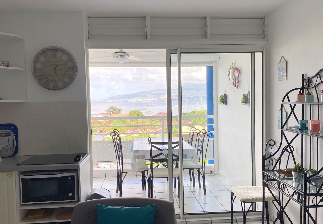 Appartement à Les Trois-Ilets - Altéra, 5 pers, duplex, vue mer, plage