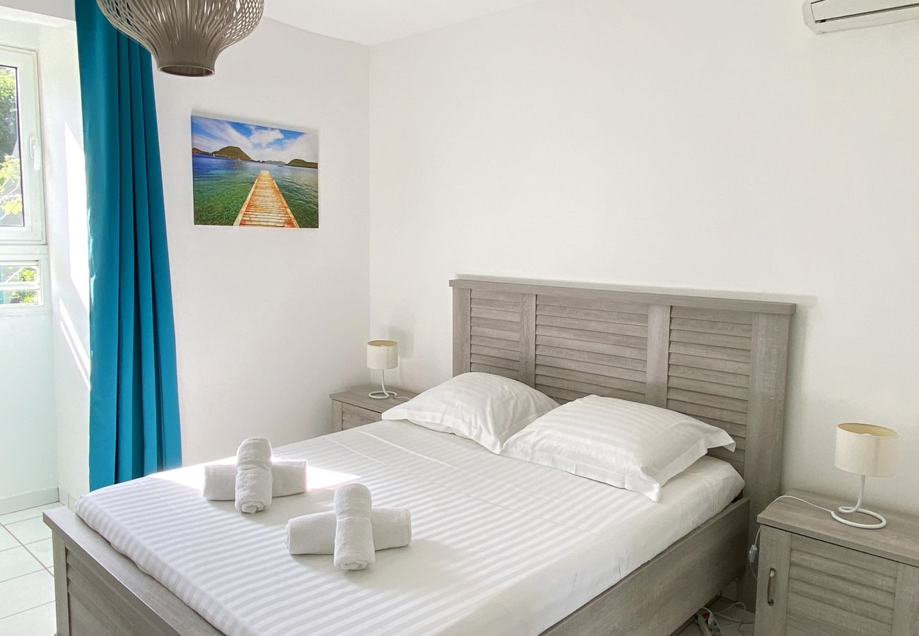 Appartement à Les Trois-Ilets - Altéra, 5 pers, duplex, vue mer, plage