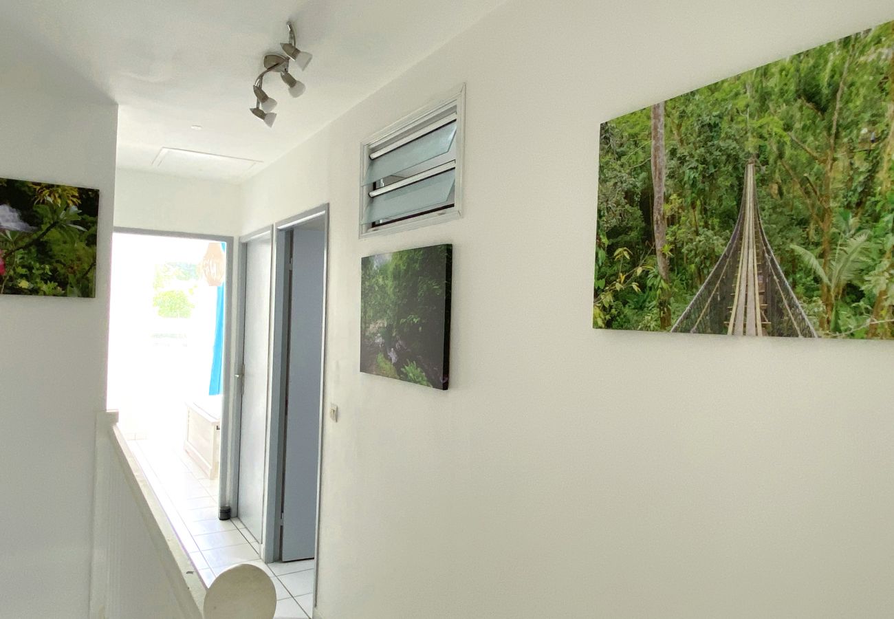 Appartement à Les Trois-Ilets - Altéra, 5 pers, duplex, vue mer, plage