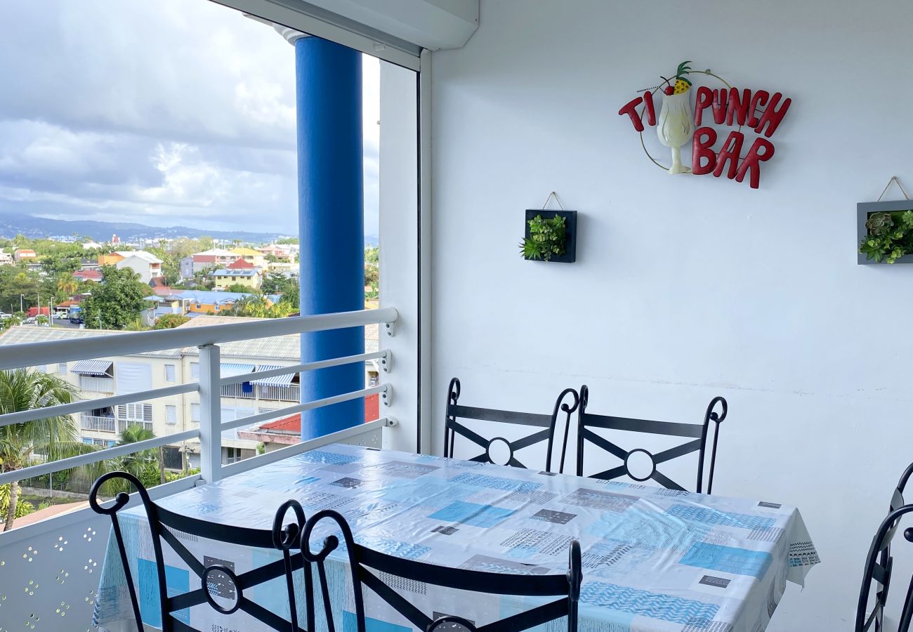 Appartement à Les Trois-Ilets - Altéra, 5 pers, duplex, vue mer, plage