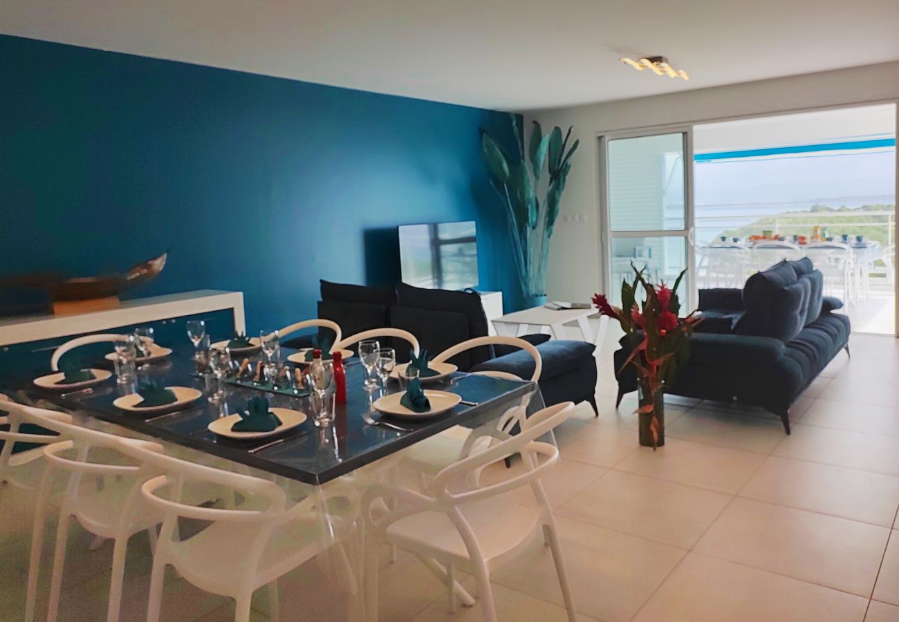 Appartement à Les Trois-Ilets - Secret de l'Anse, 6 pers, standing, vue mer
