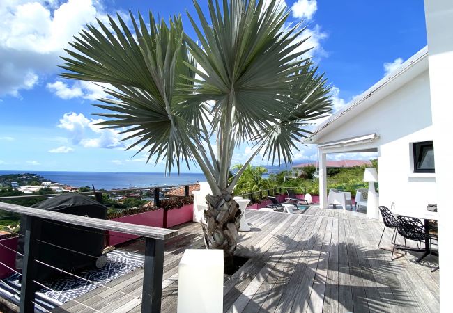 Villa à Les Trois-Ilets - Ti Paradise, villa 4 pers, standing, piscine, vue