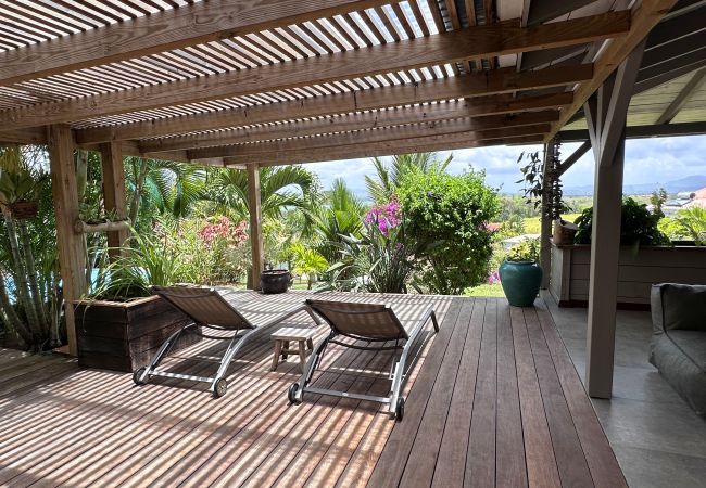Villa à Les Trois-Ilets - Ty Natur, villa 8 pers, piscine, calme, vue me Villa à Les Trois-Ilets - Ty Natur, villa 8 pers, piscine, calme, vue me