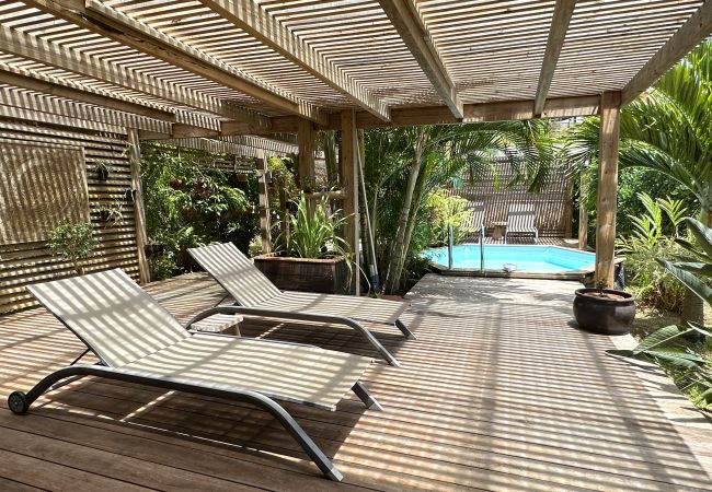 Villa à Les Trois-Ilets - Ty Natur, villa 8 pers, piscine, calme, vue me Villa à Les Trois-Ilets - Ty Natur, villa 8 pers, piscine, calme, vue me