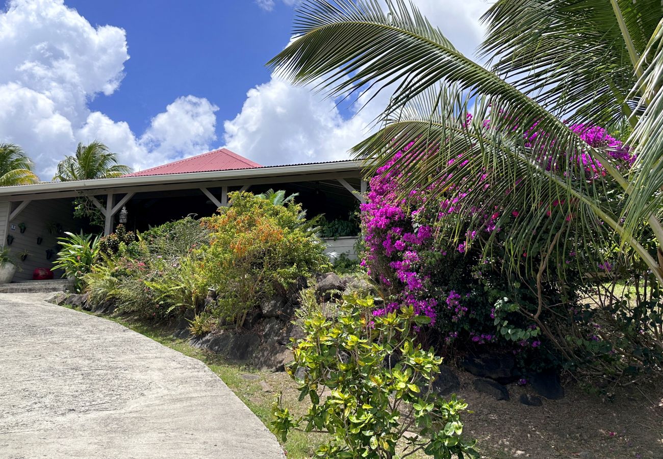 Villa à Les Trois-Ilets - Ty Natur, villa 8 pers, piscine, calme, vue me