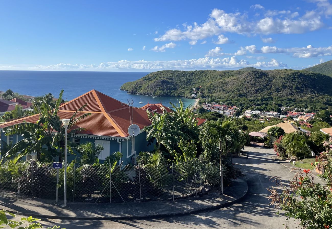 Villa à Les Anses-d´Arlet - Monplaisir, villa 6 pers, piscine, vue mer