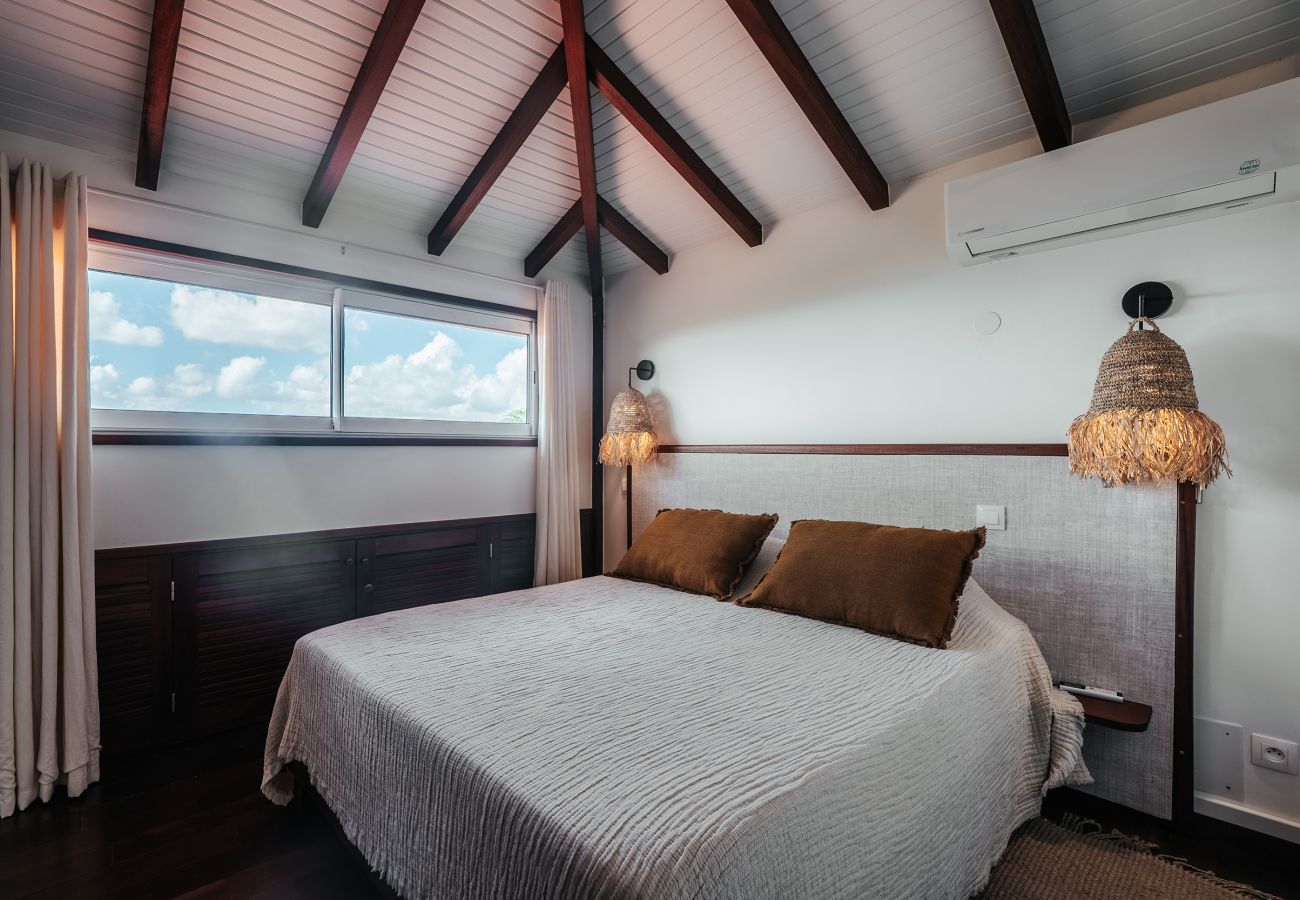 Appartement à Les Trois-Ilets - Les Bougainvilliers Duplex 8 pers, piscine, vue