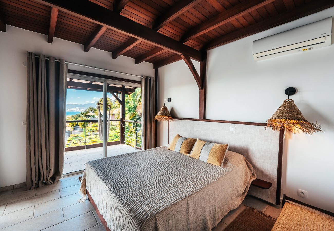 Appartement à Les Trois-Ilets - Les Bougainvilliers Duplex 8 pers, piscine, vue