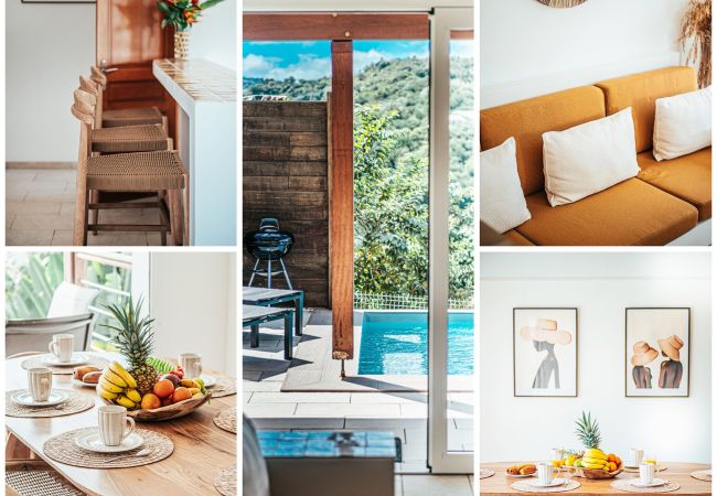 Appartement à Les Trois-Ilets - Les Bougainvilliers, 6 pers, piscine, vue mer Appartement à Les Trois-Ilets - Les Bougainvilliers, 6 pers, piscine, vue mer