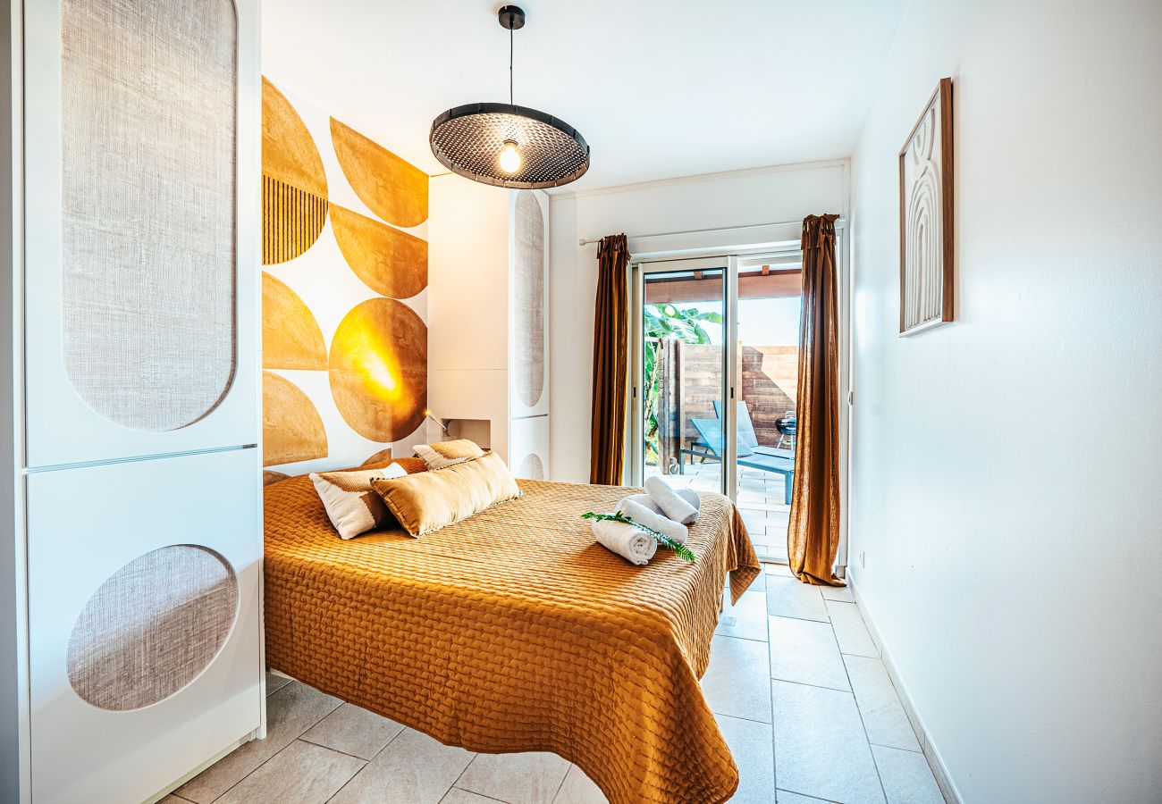 Appartement à Les Trois-Ilets - Les Bougainvilliers, 6 pers, piscine, vue mer