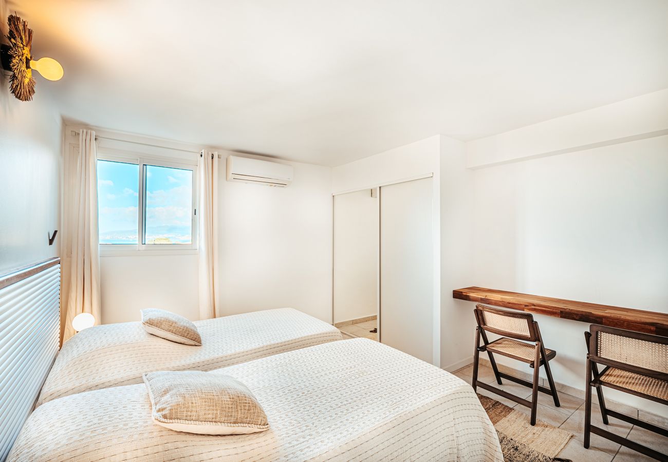 Appartement à Les Trois-Ilets - Les Bougainvilliers, 6 pers, piscine, vue mer