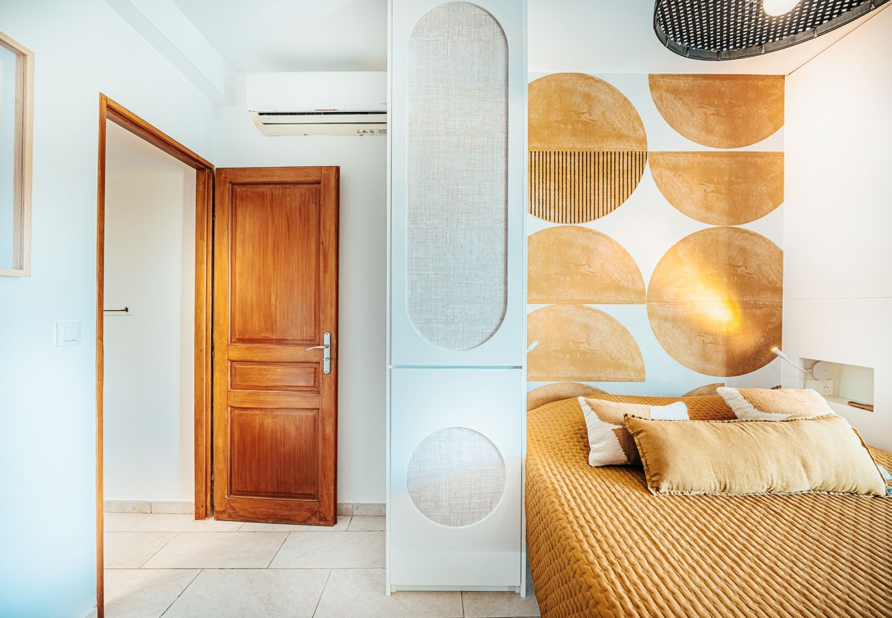 Appartement à Les Trois-Ilets - Les Bougainvilliers, 6 pers, piscine, vue mer