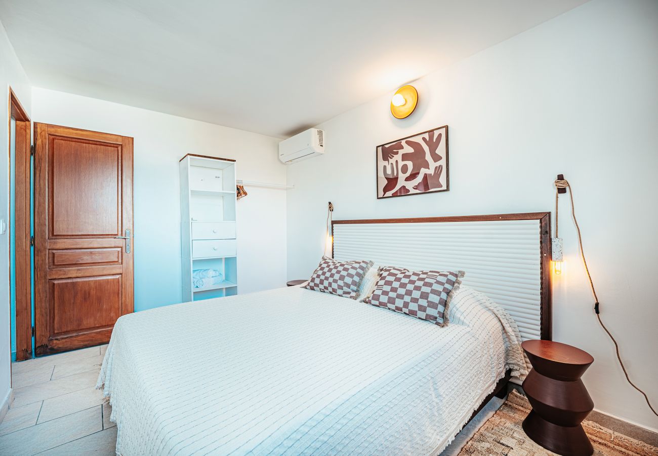 Appartement à Les Trois-Ilets - Les Bougainvilliers, 6 pers, piscine, vue mer