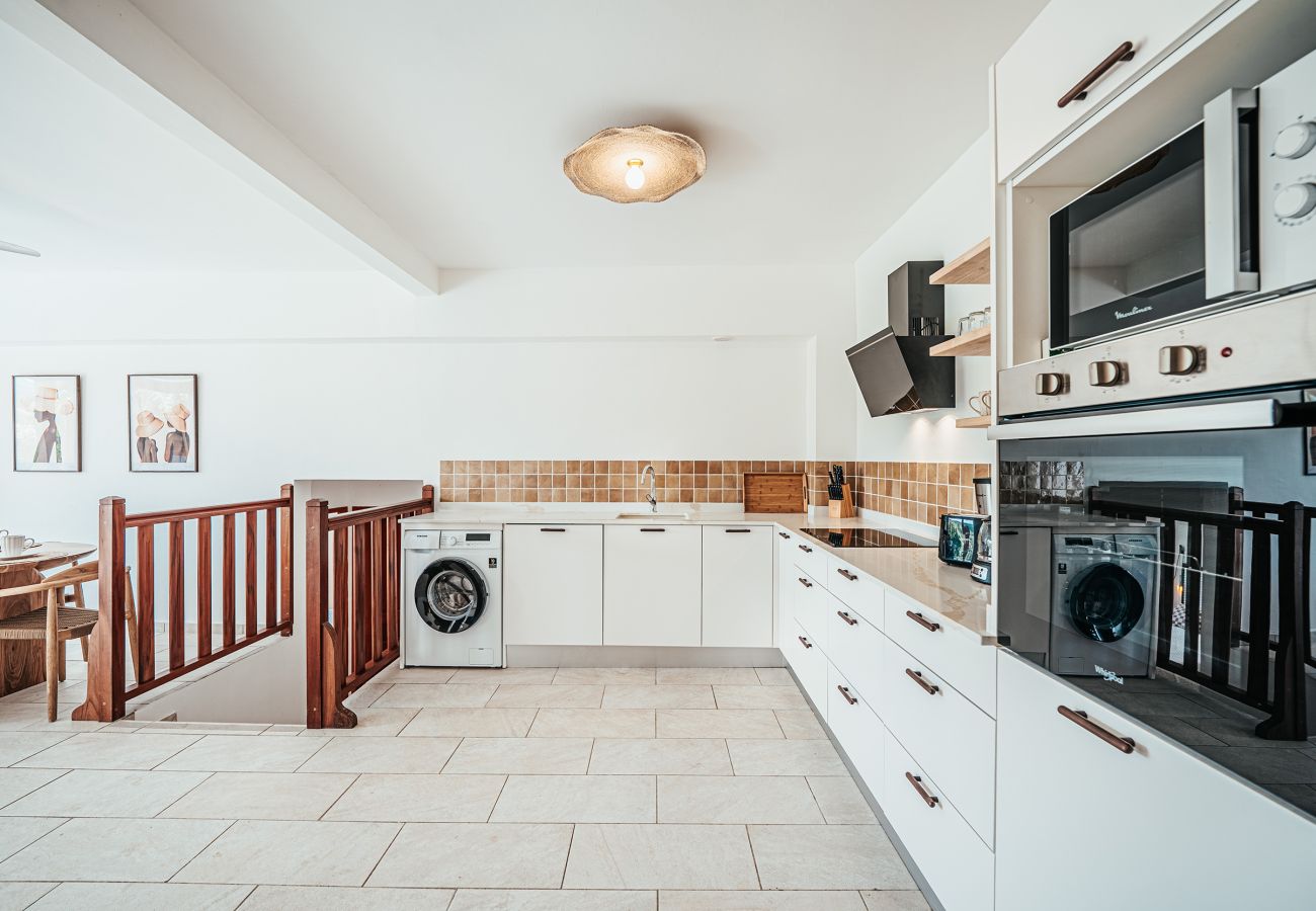 Appartement à Les Trois-Ilets - Les Bougainvilliers, 6 pers, piscine, vue mer